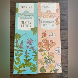 FreshMe Mud Mask Set - Mint and Floral